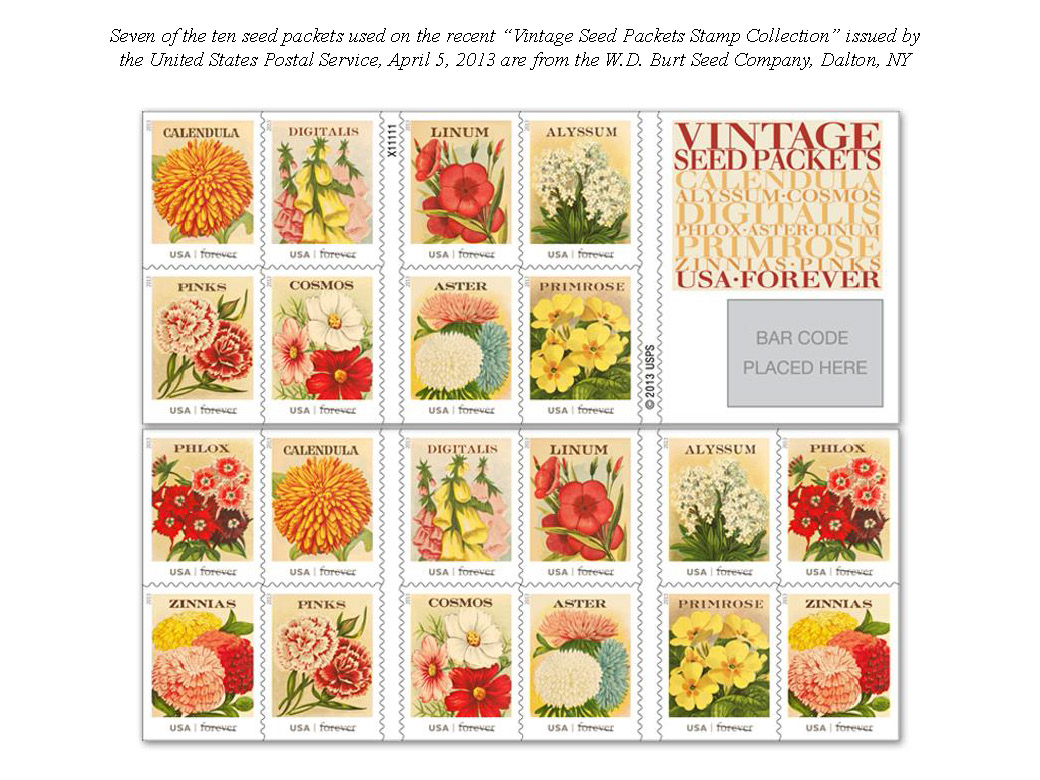 USPS Seed Stamps
